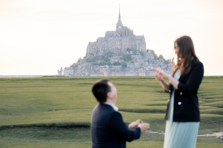 Demande en mariage au Mont-Saint-Michel : organiser une surprise inoubliable et trouver son photographe